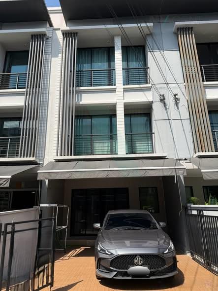 รูป 📌 ให้เช่าทาวน์เฮาส์ 3 ชั้น บ้านกลางเมือง รัตนาธิเบศร์ 3 ห้องนอน 3 ห้องน้ำ - รูปที่ 1/8
