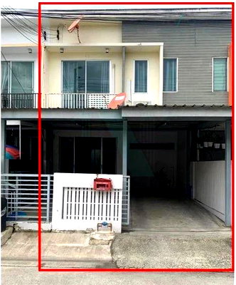 Townhouses for rent Central Plaza Bang Na : 📌 For Rent 2-story Townhouse THE CONNECT BEARING STATION 3 bedroom 2 bathroom