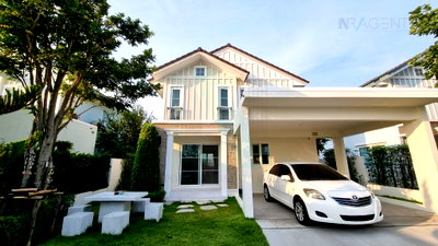 Houses for sale Bang Pu Industrial Estate : 📌 For Sell House VILLAGGIO SRINAKARIN 2-story 3 bedroom 3 bathroom