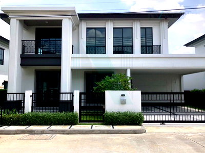 Houses for rent : 📌 For Rent 2-story House SETTHASIRI BANGNA - SUVARNABHUMI 4 bedroom 5 bathroom