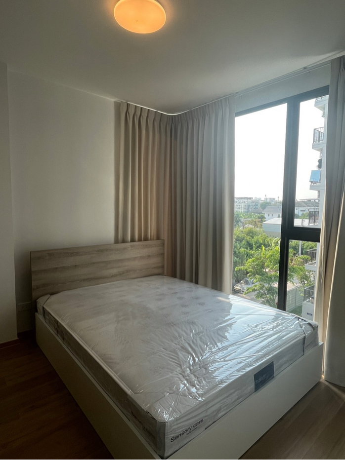 รูป S321 🔥 ให้เช่า  📍 Feel Condo Lat Phrao 122  📍(ฟีล คอนโด ลาดพร้าว 122) พร้อมเข้าอยู่ เฟอร์นิเจอร์ และ เครื่องใช้ไฟฟ้า ครบ  - รูปที่ 1/12