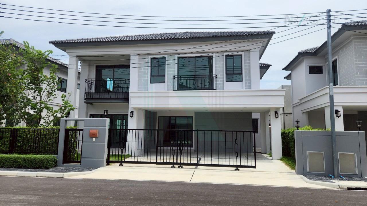 รูป 📌 ให้เช่าบ้านเดี่ยว 2 ชั้น ภัสสร ราชพฤกษ์ 4 ห้องนอน 4 ห้องน้ำ - รูปที่ 1/8