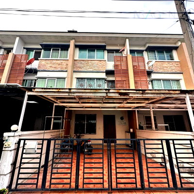 Townhouses for sale Bueng Kum : 📌 For Sell Town house TOWN PLUS KASET - NAWAMIN 3-story 3 bedroom 3 bathroom