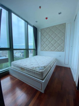 P-55900 🔥 Condo For Rent Wish Signature Midtown Siam (Private Lift High Floor 38th City View) Line ID: @easythaihome 085-592-2897