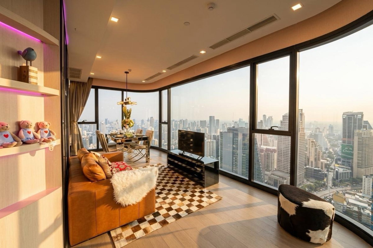 Ashton Asoke 3Bedroom 3Bathroom corner unit with 100sqm very rare!