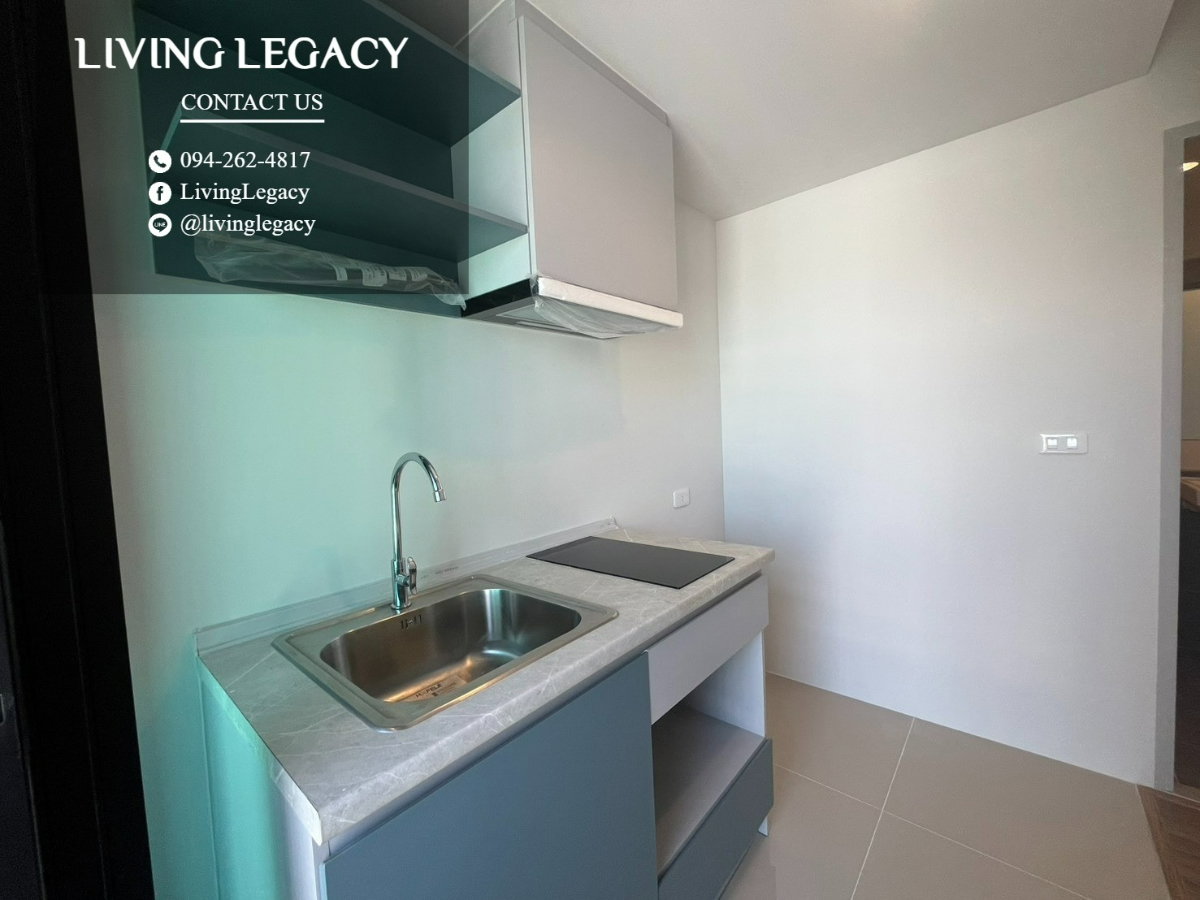 รูป TJLN5M เช่าด่วน คอนโด Niche Mono Rama 9 26 ตร.ม. ชั้น 6 | 1 นอน 1 น้ำ | 13,000 บาท/เดือน | LINE: @livinglegacy - รูปที่ 6/10