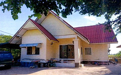 บ้านเดี่ยว บรบือ มหาสารคาม : บ้านเดี่ยว 86 ตร.วา ริมชล อำเภอบรบือ จังหวัดมหาสารคาม 720,000