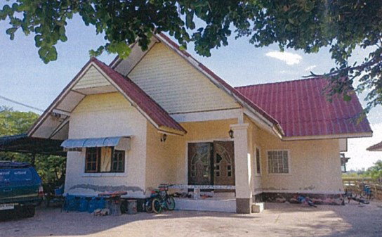 รูป บ้านเดี่ยว 86 ตร.วา ริมชล อำเภอบรบือ จังหวัดมหาสารคาม 720,000 - รูปที่ 1/3