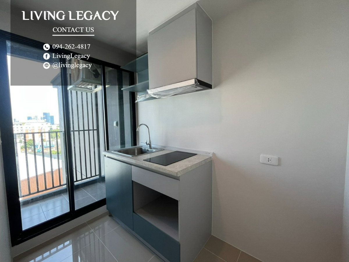 รูป TJLN5M เช่าด่วน คอนโด Niche Mono Rama 9 26 ตร.ม. ชั้น 6 | 1 นอน 1 น้ำ | 13,000 บาท/เดือน | LINE: @livinglegacy - รูปที่ 7/10