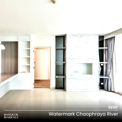 Condos for rent : Rental Condo 💫 Watermark Chaophraya River, 2BR 92 sq.m. 40K 🌃 Beautiful Fully Furnished Unit