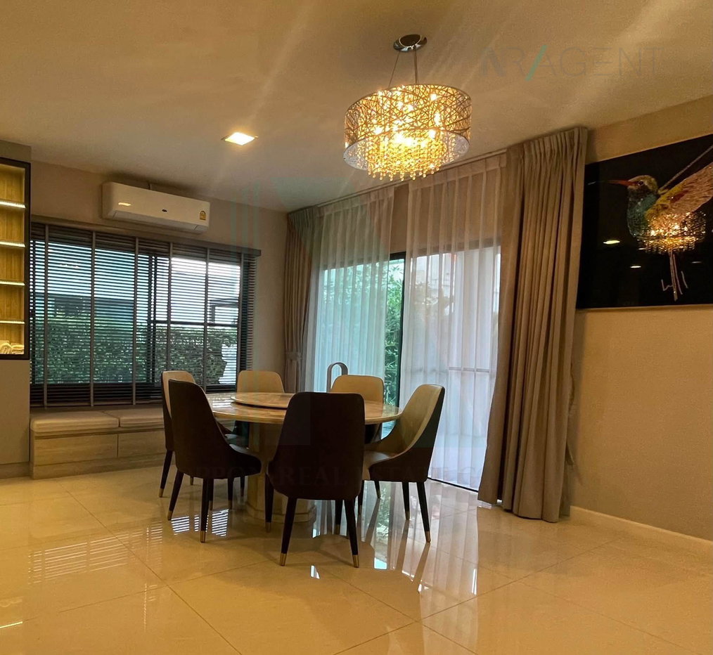 รูป 📌 ให้เช่าบ้านเดี่ยว 2 ชั้น มัณฑนา บางนา กม.7 4 ห้องนอน 5 ห้องน้ำ - รูปที่ 2/8