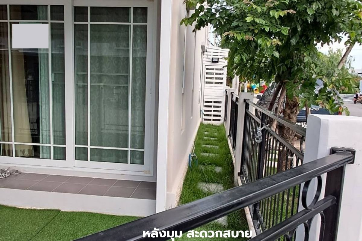 รูป 🏡 บ้านเช่าหลังมุม ใหม่ ใหญ่ สวย ใกล้ MRT หลักสอง เข้าสาทรง่าย | M Life บางแค–สาทร - รูปที่ 3/22