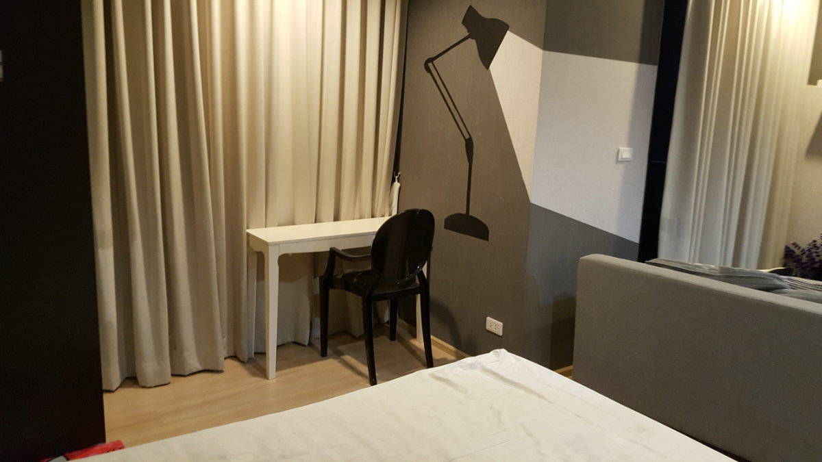 รูป For Sale The Base Ramkhamhaeng Condo Studio room 28st. Floor 0869888099 Line ID: dhiradhn - รูปที่ 4/15