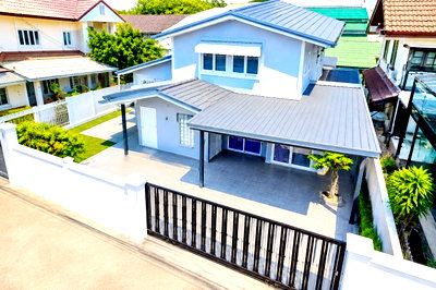 Houses for rent วิทยาลัยเสนาธิการทหาร : Saphan 99 Prachachuen 1-8, 2-story detached house for rent, Bang Sue, 3 bedrooms, 2 bathrooms, Bangkok Central Station, Apiwat, 800 m., Samsen