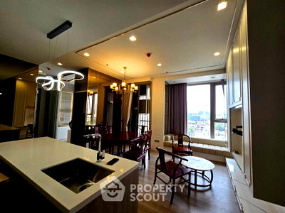 Condos for rent : 2-BR Condo At Rhythm Charoenkrung Pavilion Near BTS Saphan Taksin (ID 3187059)