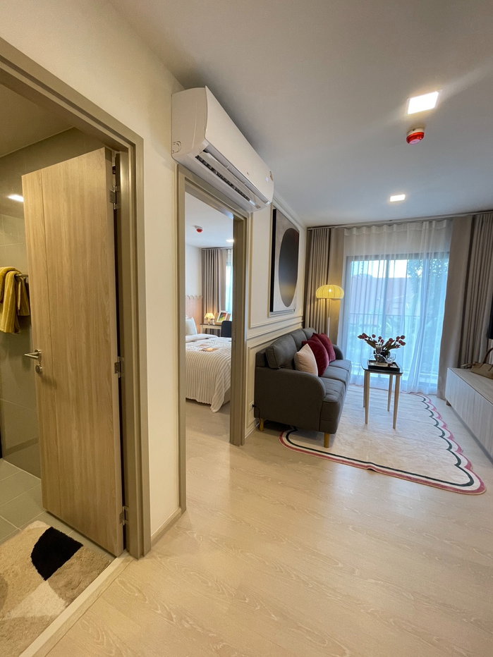 รูป THE BASE ศรีจันทร์ ขอนแก่น | 2 ห้องนอน + ห้องอเนกประสงค์ | ห้องใหญ่ 62 ตร.ม. เฟอร์ครบ พร้อมอยู่ - รูปที่ 3/18