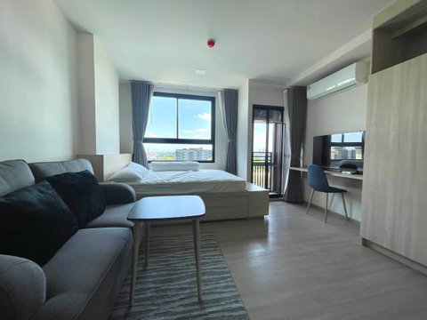 [VR0675] 🔥 14,000/Month | The Muve Sukhumvit 107 Pet Friendly 5th Fl.  Brand New Unused Fully Furnished Soi Bearing 5 Near BTS Bearing! 🔥
