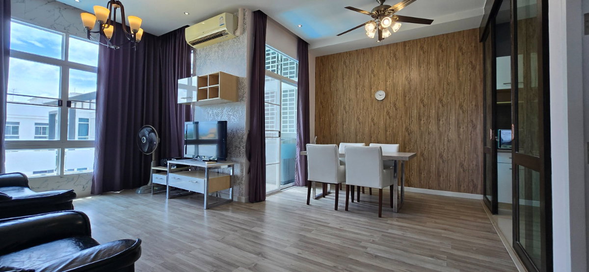 รูป 🏙️✨ ให้เช่า My Hip Condo 2 | ห้องมุม 2 ห้องนอน | รีโนเวทใหม่ | Chiang Mai Business Park - รูปที่ 12/21