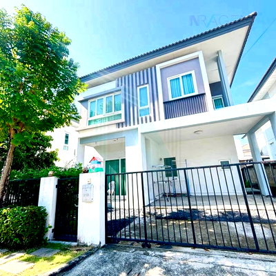 Houses for sale Khlong Sam Wa : 📌 For Sell Twin house ICONATURE RAMINTRA 2-story 3 bedroom 3 bathroom