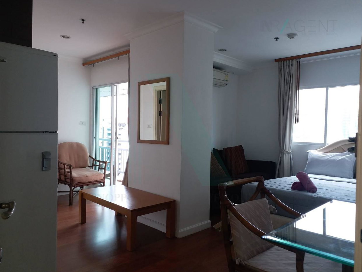 รูป ให้เช่าคอนโด คอนโด แกรนด์ พาร์ค วิว อโศก อาคาร 1 ชั้น 25 1 ห้องนอน ขนาด 50 ตรม ใกล้ อาคาร จีเอ็มเอ็ม แกรมมี่ เพลส - รูปที่ 6/8