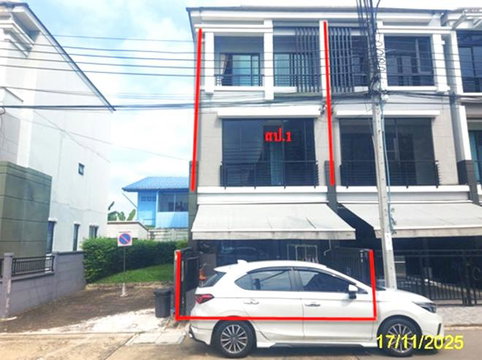 TOWN HOUSE 21 Sq.w. Phra Pra Daeng Samut Prakarn for 6.1M