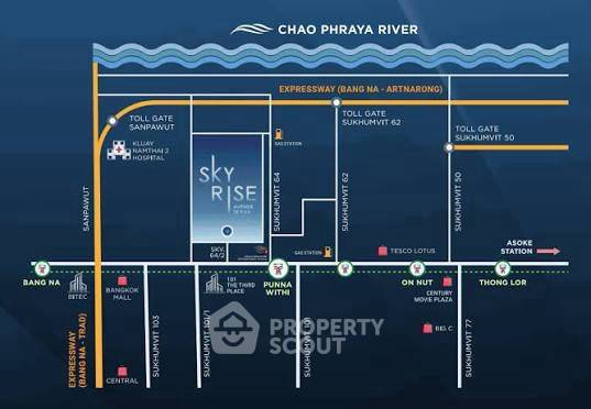 รูป คอนโด 2 ห้องนอน ชั้น 45 Skyrise Avenue Sukhumvit 64 ใกล้ BTS Punnawithi (ID 3187015) - รูปที่ 19/19