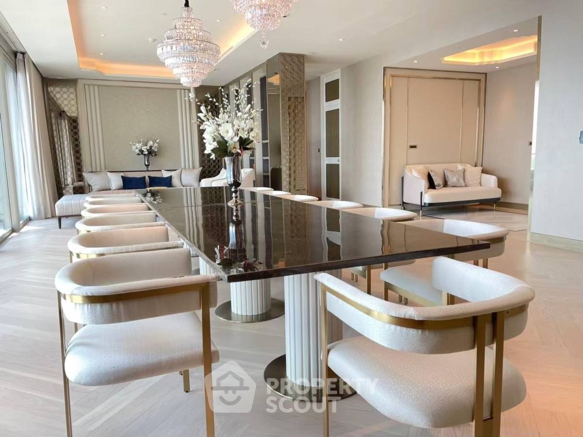 รูป ชั้น 43 ขนาด 605 ตร.ม. 6 ห้องนอน The Residences At Mandarin Oriental, Bangkok ใกล้ BTS สะพานตากสิน (ID 3150212) - รูปที่ 2/7