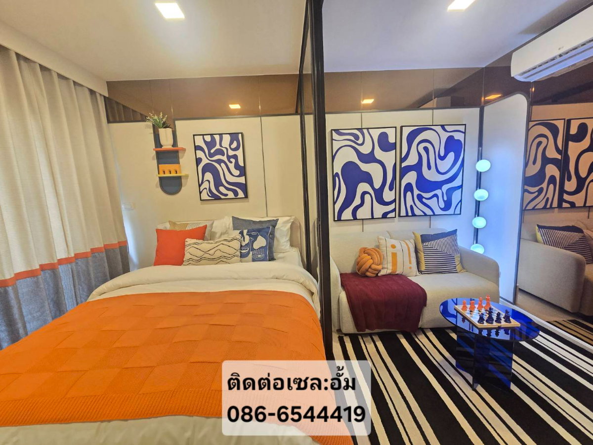 รูป 🔥 ดีคอนโด วิวิด รังสิต ตรงข้าม ม.กรุงเทพ | เริ่ม 1.89 ล้าน | ห้องพร้อมอยู่ | โปรสุดคุ้ม! - รูปที่ 4/10