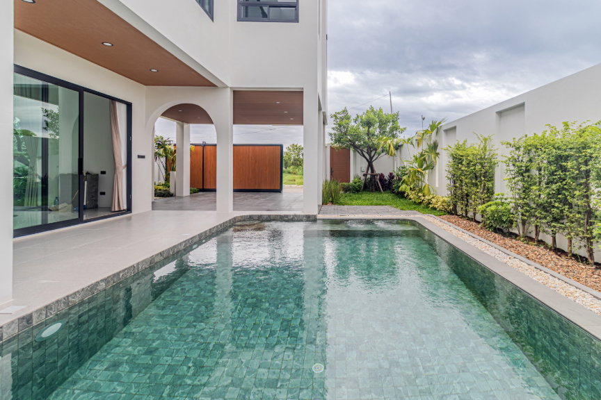 รูป ✨🏡  Luxury Pool Villa วิวภูเขา โอบล้อมด้วยทุ่งนา ทำเลหายากในโซนหางดง - รูปที่ 14/39