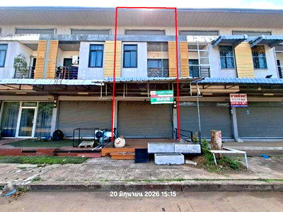 Shophouses for sale Prachinburi : SHOP HOUSE 17.1 Sq.w. Kabin Buri Prachinburi for 2.4M