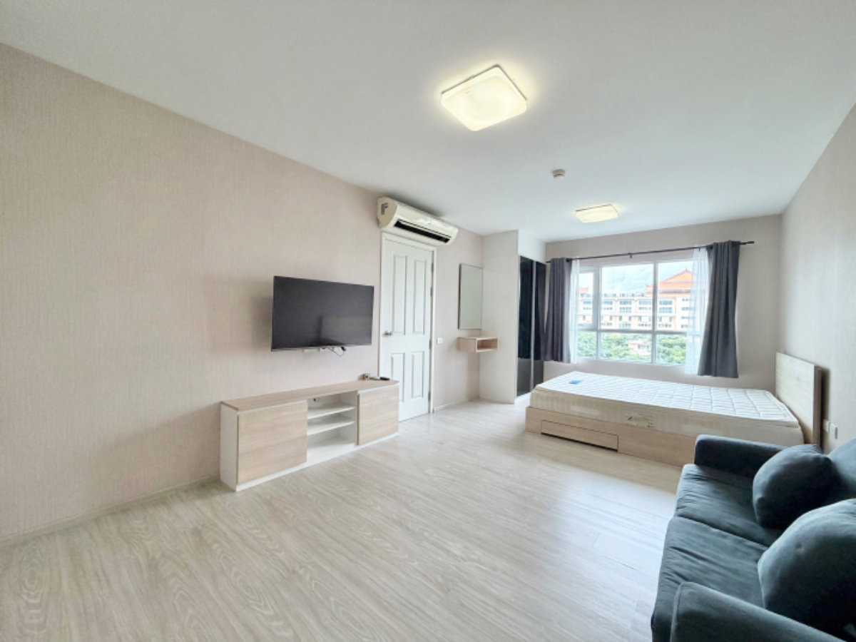 Condo for sale, Aspire Sathorn Taksin Brick Zone, Swimming pool and garden view 28.24 sq.m. near BTS Wutthakat
