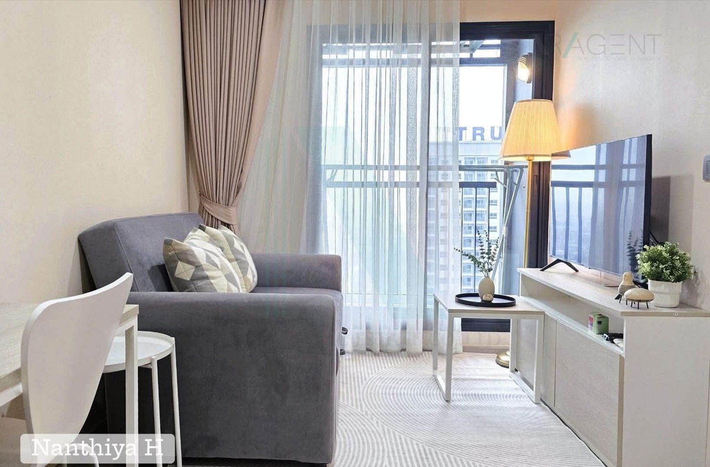 picture For Rent Condo ASPIRE ERAWAN PRIME, Floor 27,1 bed room, Room size 27 sqm - 1/8