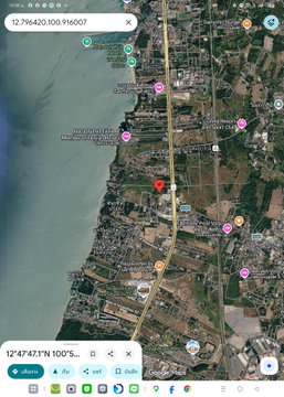 ที่ดินพัทยา6ไร่ใกล้ทะเล หาดจอมเทียน 500เมตร