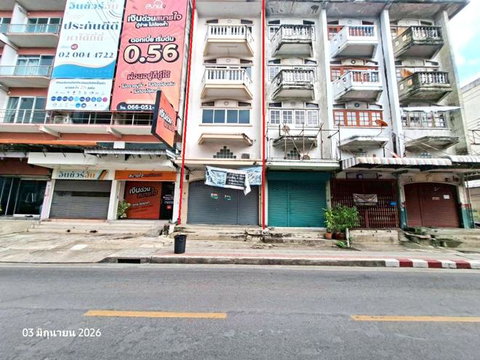 อาคารพาณิชย์ 19.3 ตร.วา ท่าเกษตรธานี เขตภาษีเจริญ กรุงเทพมหานคร 4.4M