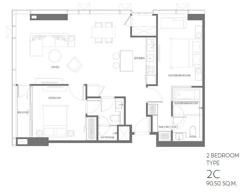 picture Pet-Friendly 2-BR At The Strand Thonglor 100m To BTS Thong Lor (ID 3160831) - 16/16