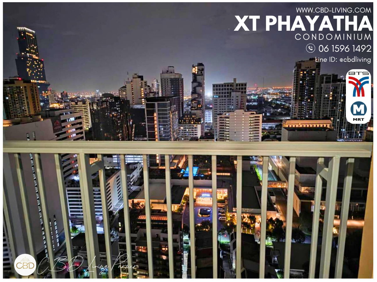 picture For Rent: XT Phayathai, 42.50 sq m, 1 Bedroom, high floor, unobstructed view, ready to move in. - 4/4