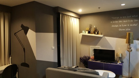 For Sale The Base Ramkhamhaeng Condo Studio room 28st. Floor 0869888099 Line ID: dhiradhn