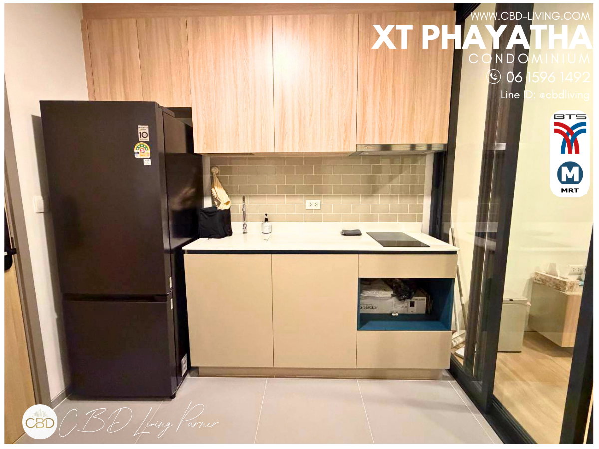 picture For Rent: XT Phayathai, 42.50 sq m, 1 Bedroom, high floor, unobstructed view, ready to move in. - 2/4