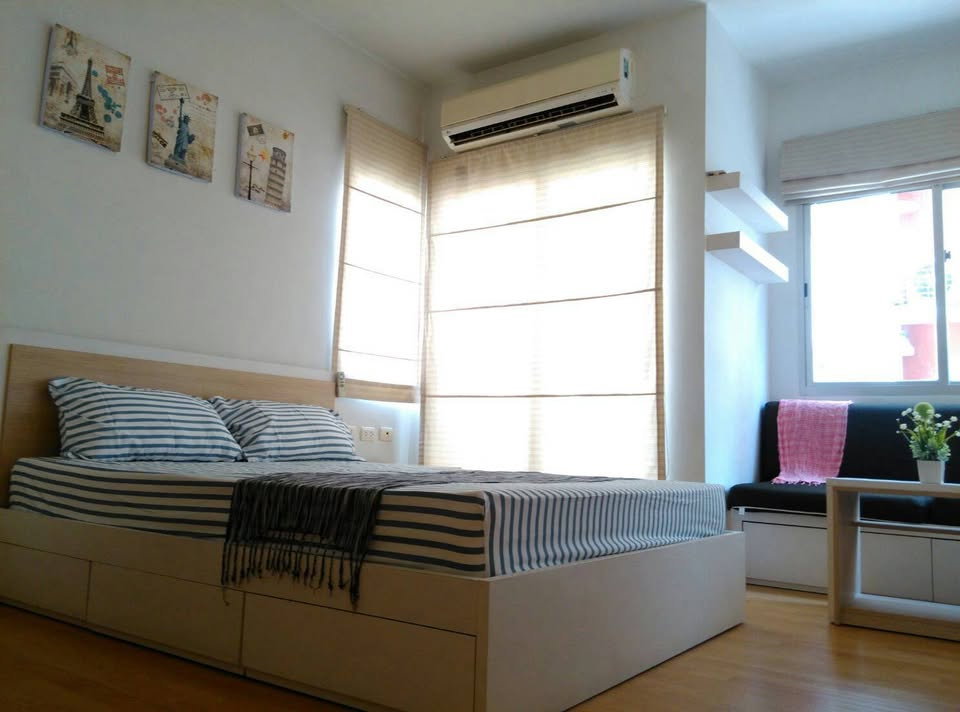 รูป ให้เช่า ห้องขนาด 26 ตรม. สตูดิโอ มายคอนโด สุขุมวิท103  ราคา 6,800 บาท ติดต่อ โทรฯ0894282491  ไลน์ ไอดี :jeabmona - รูปที่ 2/9