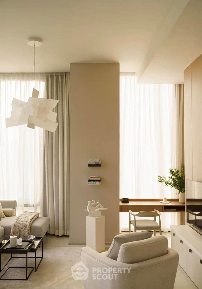 picture 21st-Floor 2-BR Ashton Silom 300m To BTS Chong Nonsi (ID 3187245) - 3/9