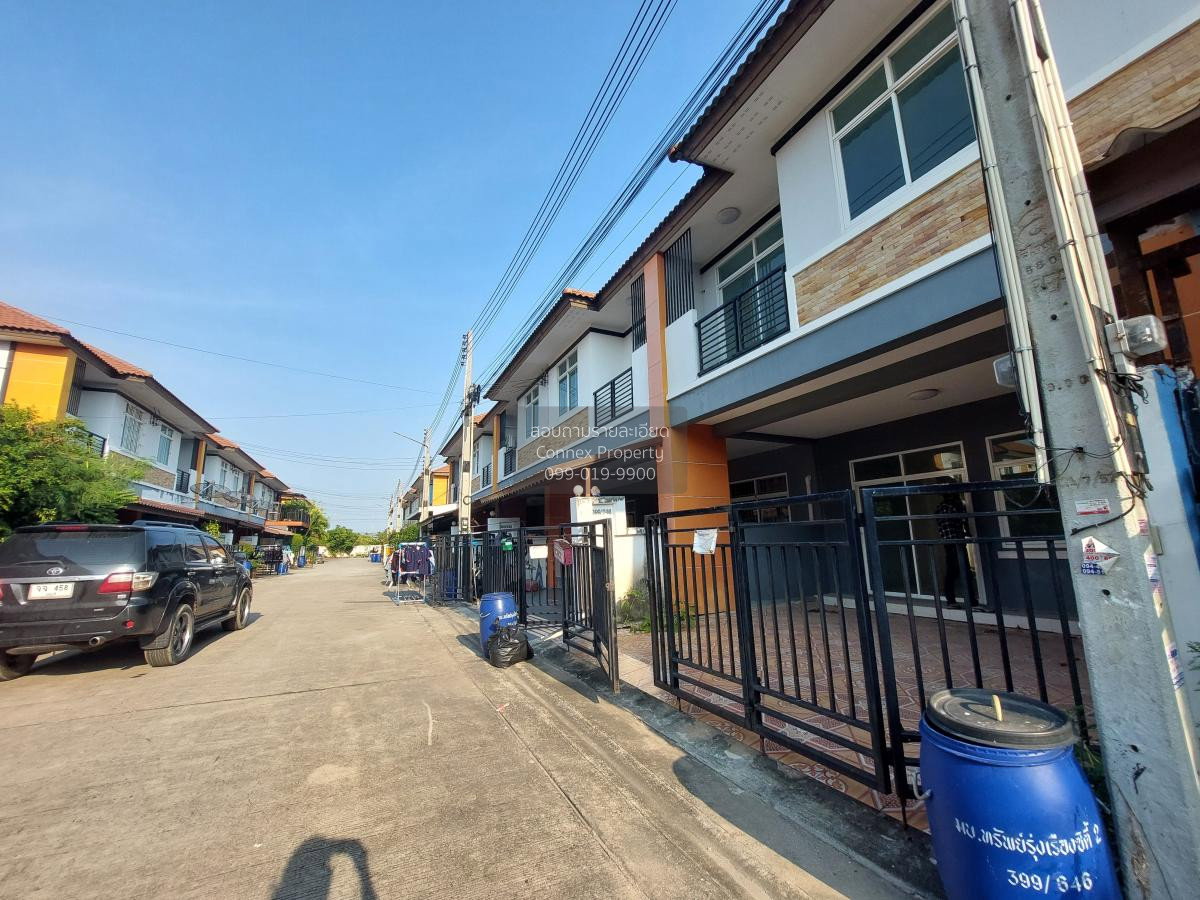 รูป ขายทาวน์เฮ้าส์/ทาวน์โฮม ทรัพย์รุ่งเรือง ซิตี้ 2 บ้านเก่า พานทอง ชลบุรี CX-118699 ✅ ทักไลน์ @connexproperty ตอบทันที ทีมงานมืออาชีพ ✅ - รูปที่ 1/12
