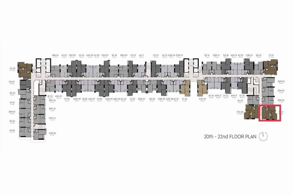 picture 22nd-Floor 2-BR Condo, Life Sathorn Sierra Near BTS Talat Phlu (ID 3188451) - 1/10