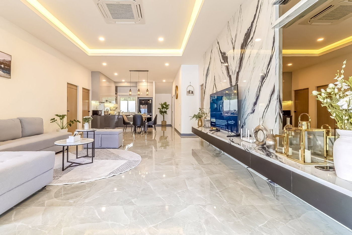 รูป Private Pool Villa for Rent Huay Yai East Pattaya 4 Bedroom - รูปที่ 2/7