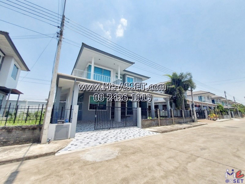 รูป ให้เช่าบ้านเดี่ยว 2 ชั้น รังสิต-คลองสาม บ้านหลังใหญ่ 59.4 ตร.วา พร้อมเฟอร์ มีสวนข้างบ้าน | ฉัตรหลวง 14 รังสิต-คลองสาม - รูปที่ 1/22