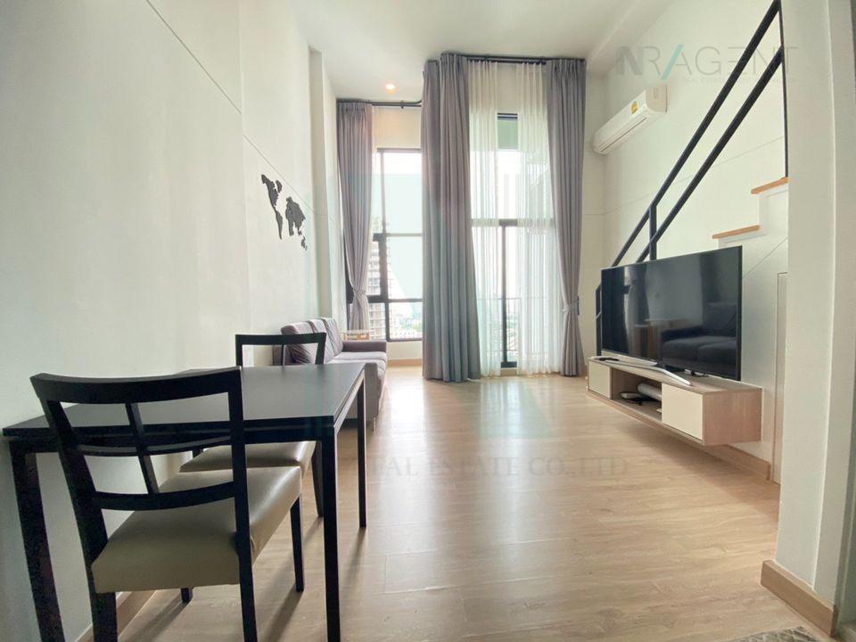 รูป 🚩 ให้เช่าคอนโด ไนท์บริดจ์ ดูเพล็กซ์ ติวานนท์ อาคาร 1 ชั้น 16 Duplex ขนาด 29.00 ตรม ใกล้ BigC ติวานนท์ - รูปที่ 2/8