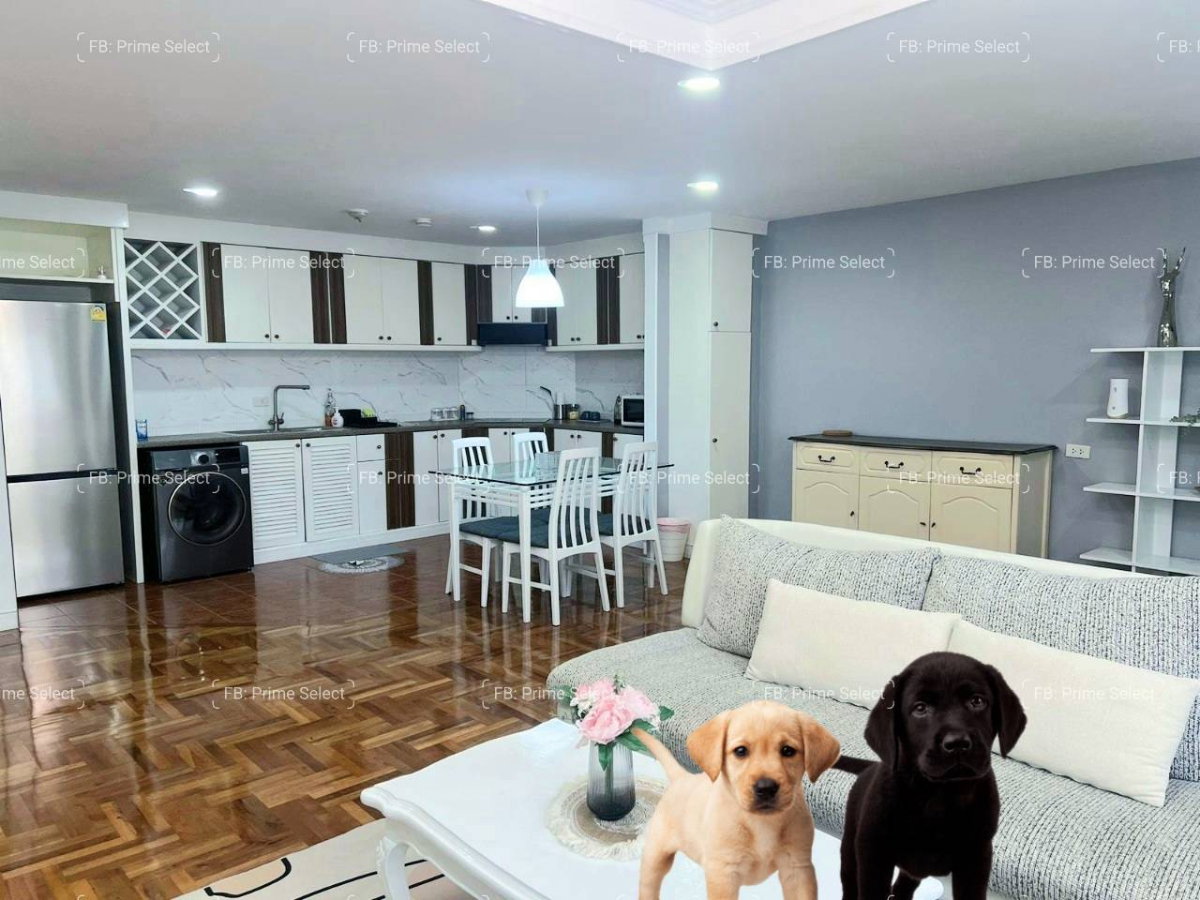 picture Big Pet-Friendly Condo for Rent BTS Phrom Phong/BTS Thonglor/Rooftop grass zone for pooping/Bathtub/Near Maestro39 - 1/11
