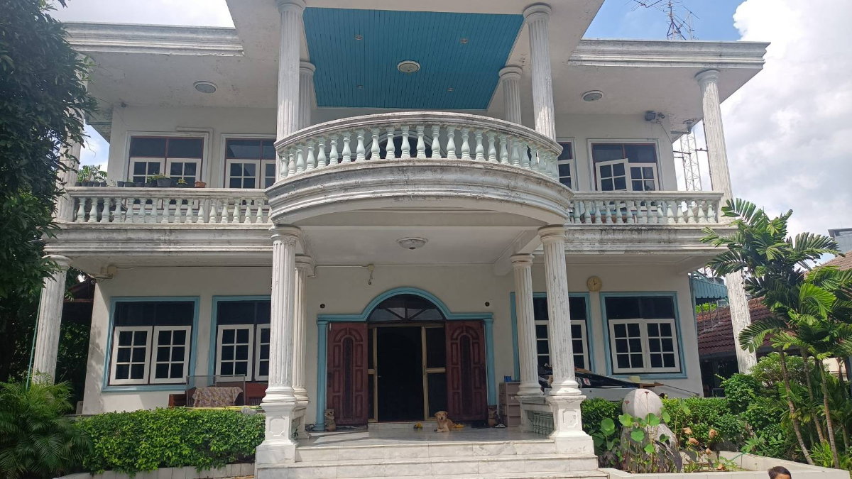 รูป SJD127 บ้านเดี่ยวพร้อมที่ดินแปลงใหญ่ วิภาวดี 42 ทำเลดี - รูปที่ 1/5