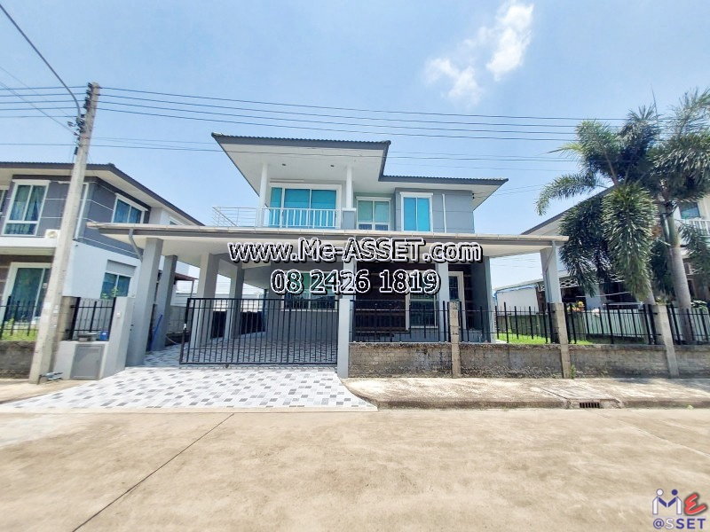 รูป ให้เช่าบ้านเดี่ยว 2 ชั้น รังสิต-คลองสาม บ้านหลังใหญ่ 59.4 ตร.วา พร้อมเฟอร์ มีสวนข้างบ้าน | ฉัตรหลวง 14 รังสิต-คลองสาม - รูปที่ 2/22