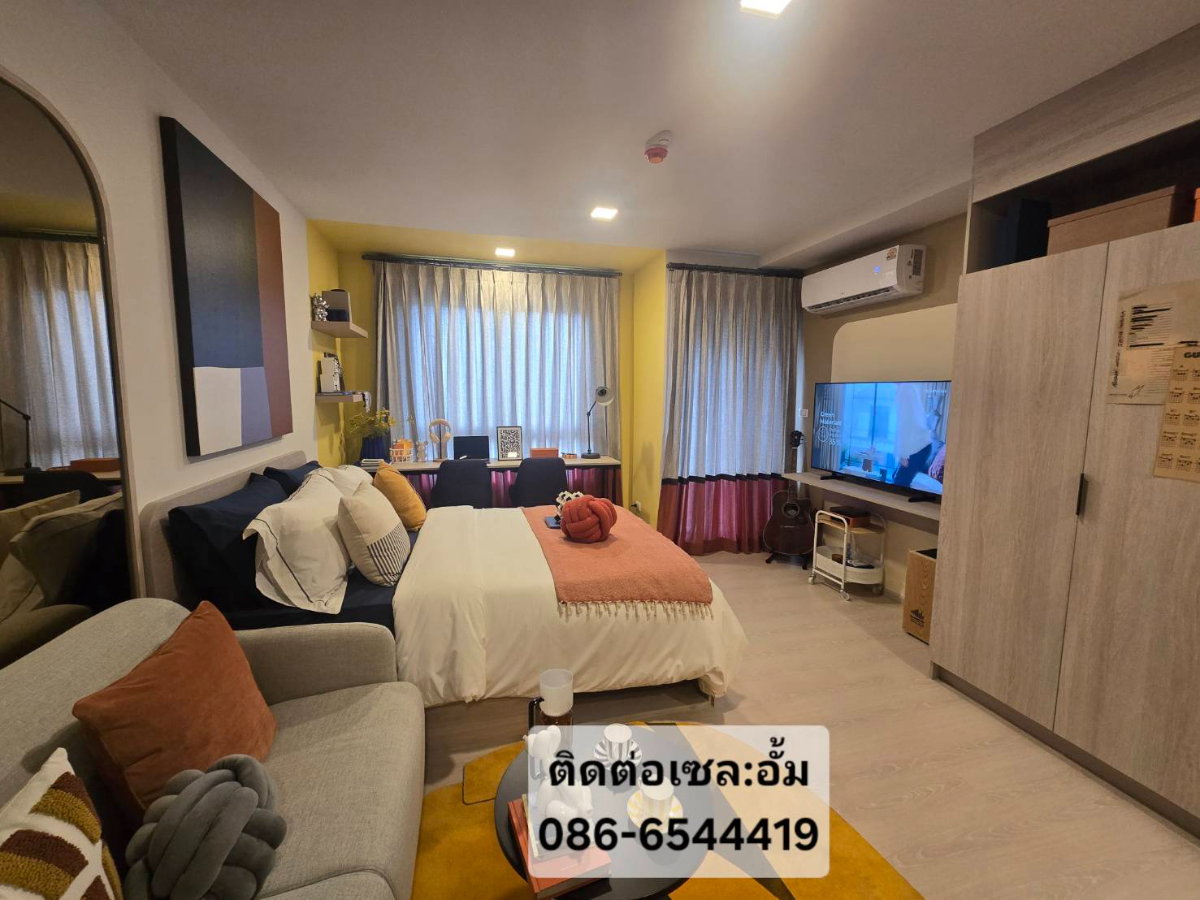 รูป 🔥 ดีคอนโด วิวิด รังสิต ตรงข้าม ม.กรุงเทพ | เริ่ม 1.89 ล้าน | ห้องพร้อมอยู่ | โปรสุดคุ้ม! - รูปที่ 6/6