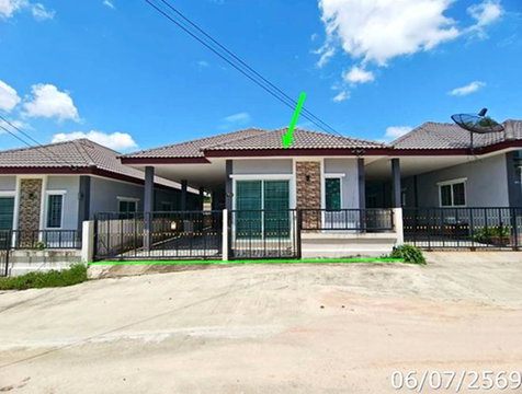 HOME 37.5 Sq.w. Pluak Daeng Rayong for 2.1M